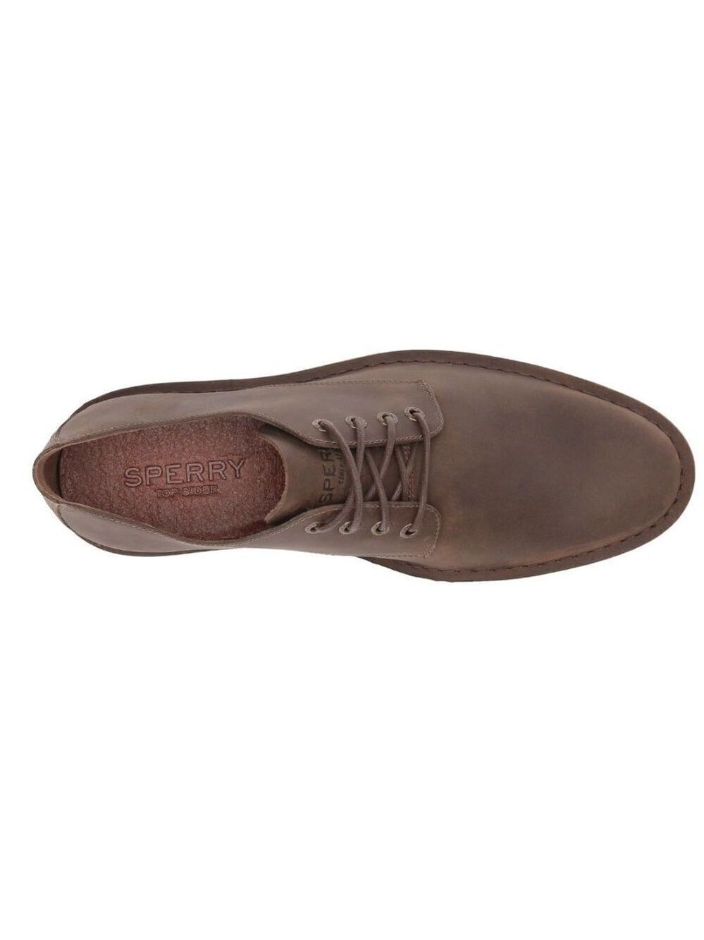 Sperry Top-Sider Harbor OXFORD PLAIN TOE Men's LEATHER BROWN SHOE 10.5 M
